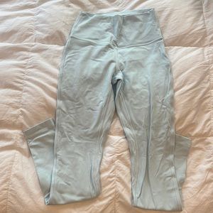 Lululemon powder blue align 28” leggings
